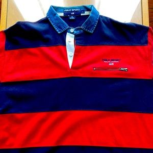 Vintage Polo Rugby size L